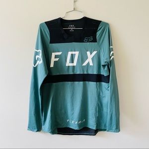 fox womens flexair long sleeve mtb jersey